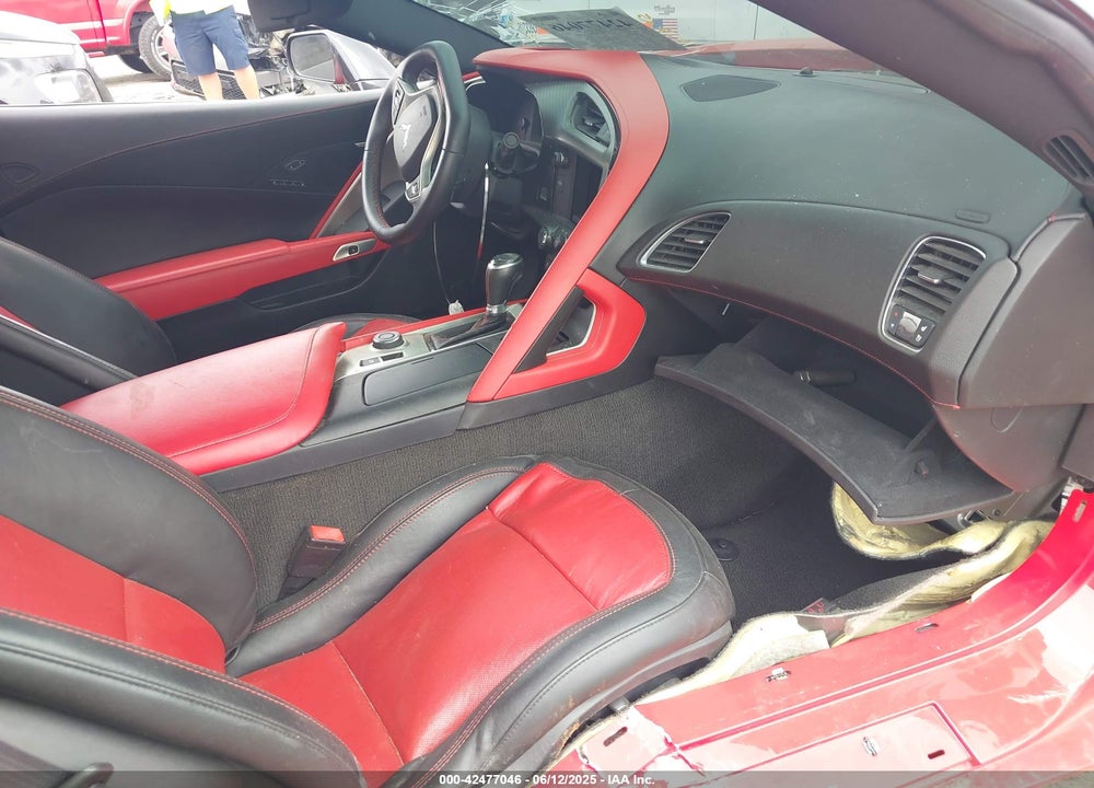 2016 CHEVROLET CORVETTE VIN: 1G1YU2D66G5605051