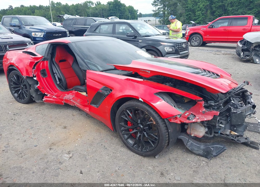 2016 CHEVROLET CORVETTE VIN: 1G1YU2D66G5605051