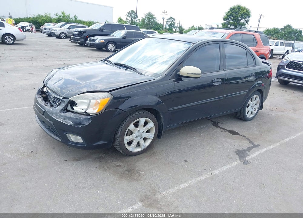 2011 KIA RIO VIN: KNADH4A30B6713598