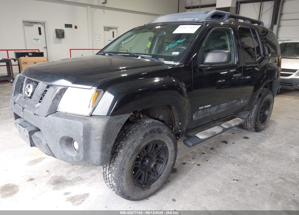 2005 NISSAN XTERRA OFF ROAD VIN: 5N1AN08W75C616827