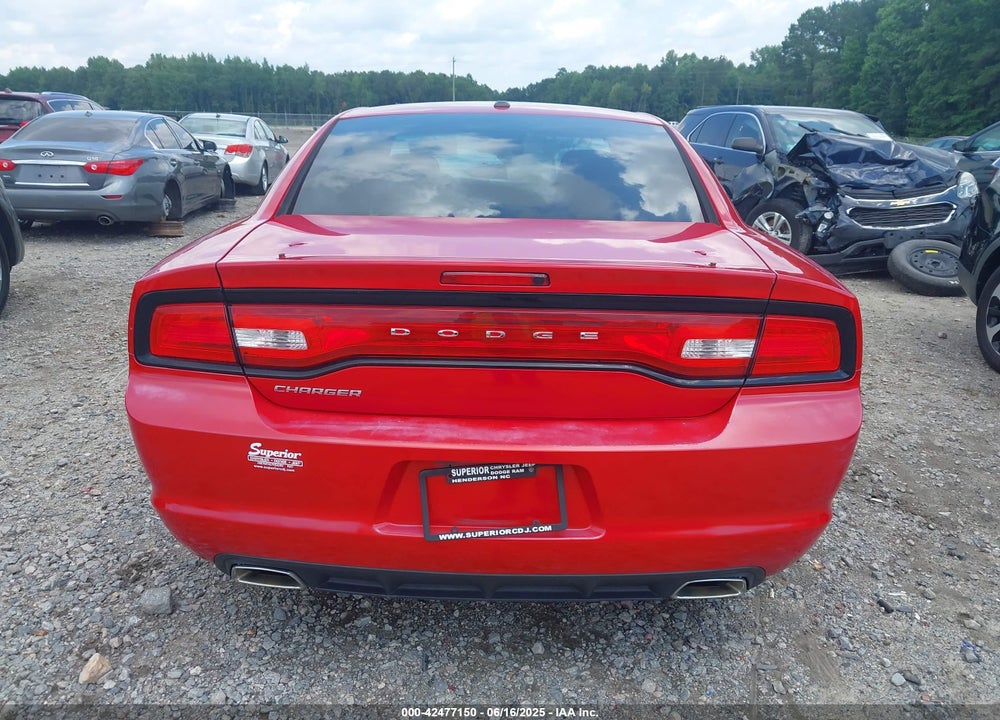2013 DODGE CHARGER SE VIN: 2C3CDXBG0DH549983