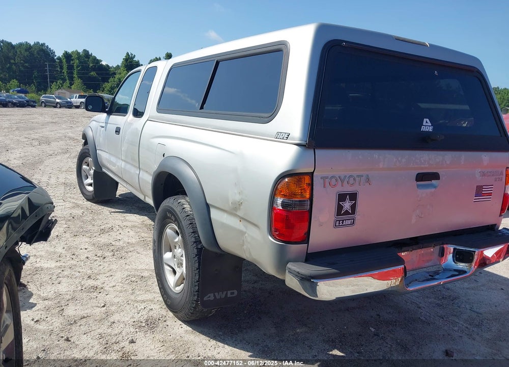 2004 TOYOTA TACOMA VIN: 5TEWM72N74Z438116