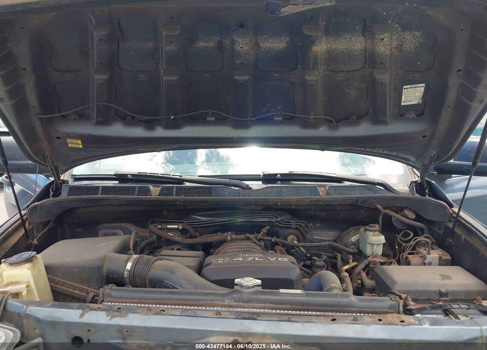 2008 TOYOTA TUNDRA BASE 4.7L V8 VIN: 5TFRT54178X027150