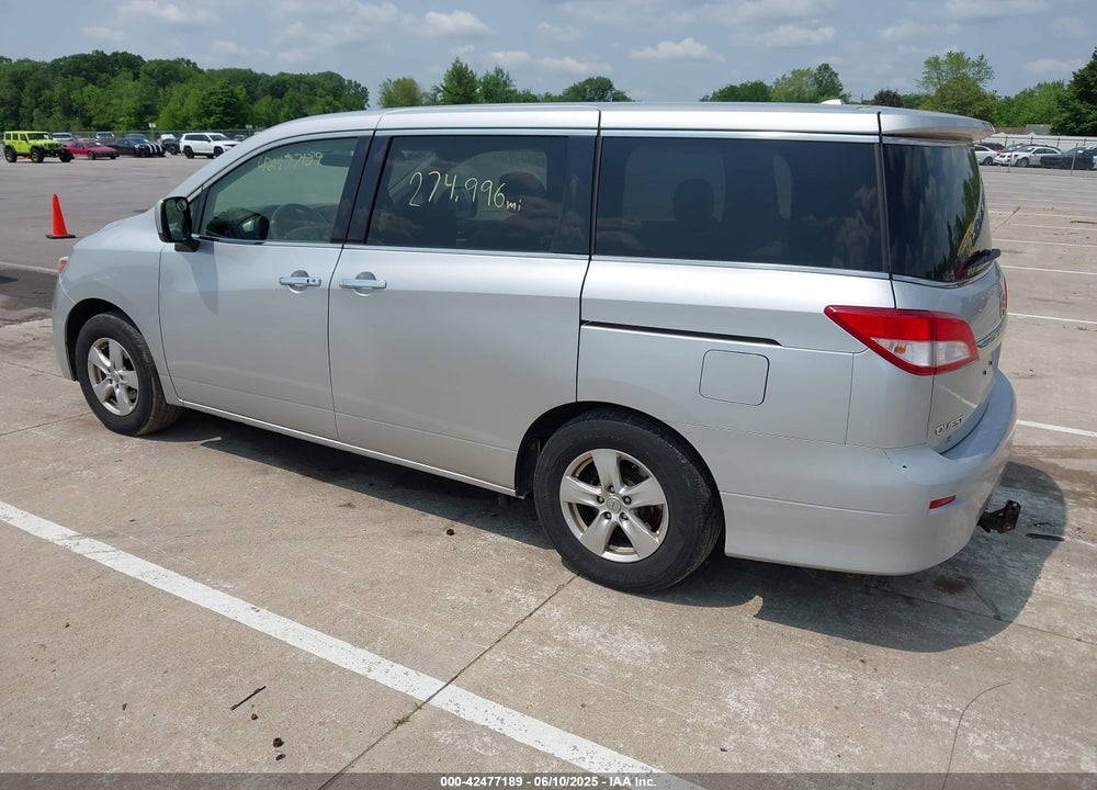 2015 NISSAN QUEST PLATINUM/S/SL/SV VIN: JN8AE2KP2F9127269