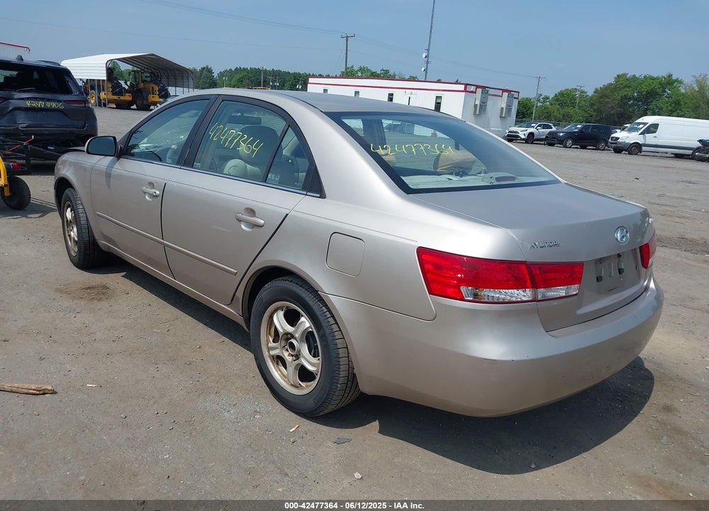 2007 HYUNDAI SONATA VIN: 5NPET46C67H197257