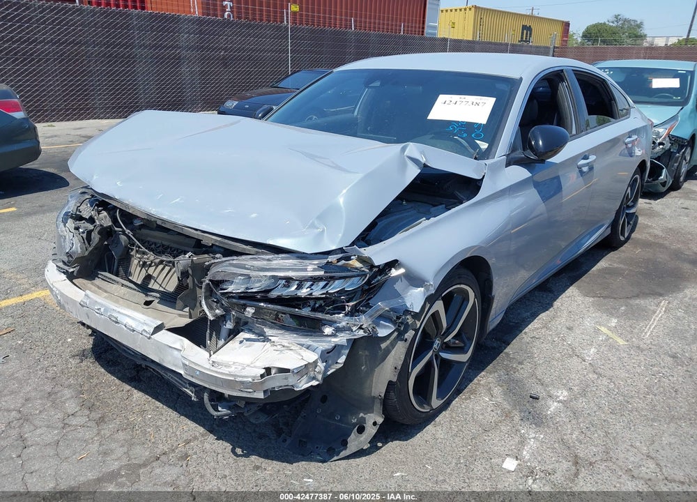 2022 HONDA ACCORD SPORT VIN: 1HGCV1F38NA020649