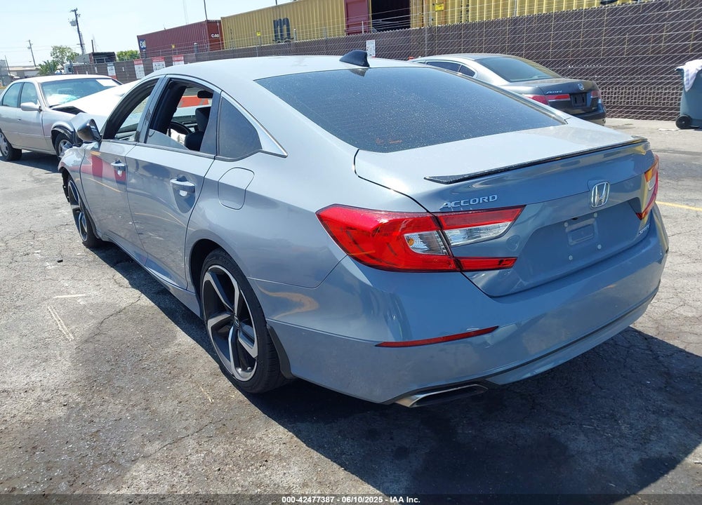 2022 HONDA ACCORD SPORT VIN: 1HGCV1F38NA020649