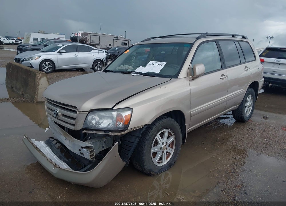 2004 TOYOTA HIGHLANDER VIN: JTEGD21A740103620