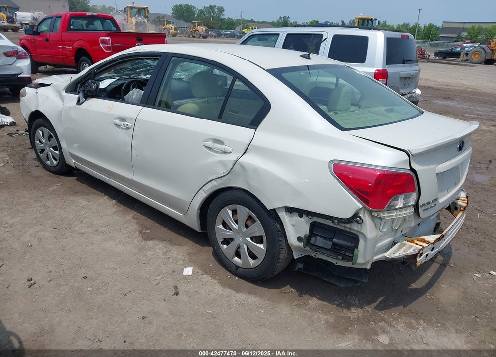 2015 SUBARU IMPREZA 2.0I (M5) VIN: JF1GJAA67FG021860