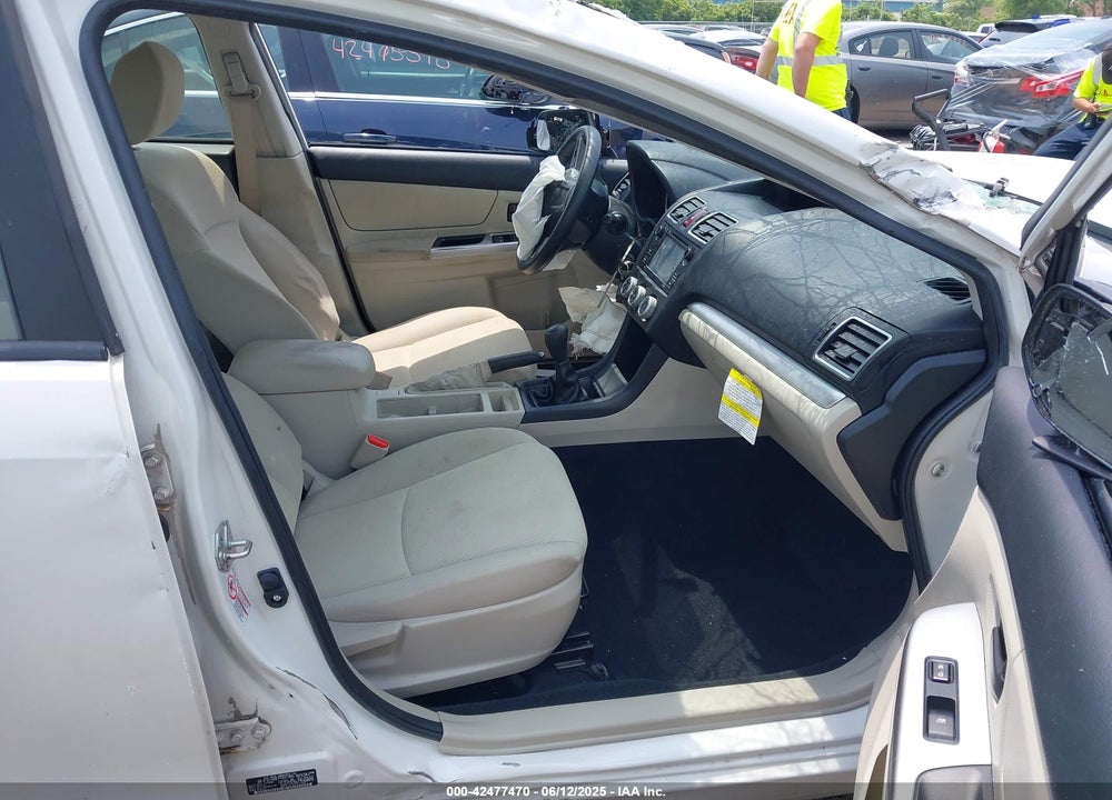 2015 SUBARU IMPREZA 2.0I (M5) VIN: JF1GJAA67FG021860
