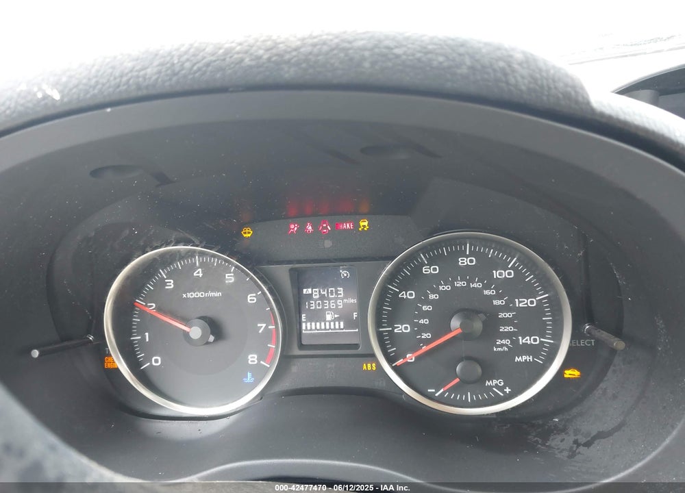 2015 SUBARU IMPREZA 2.0I (M5) VIN: JF1GJAA67FG021860