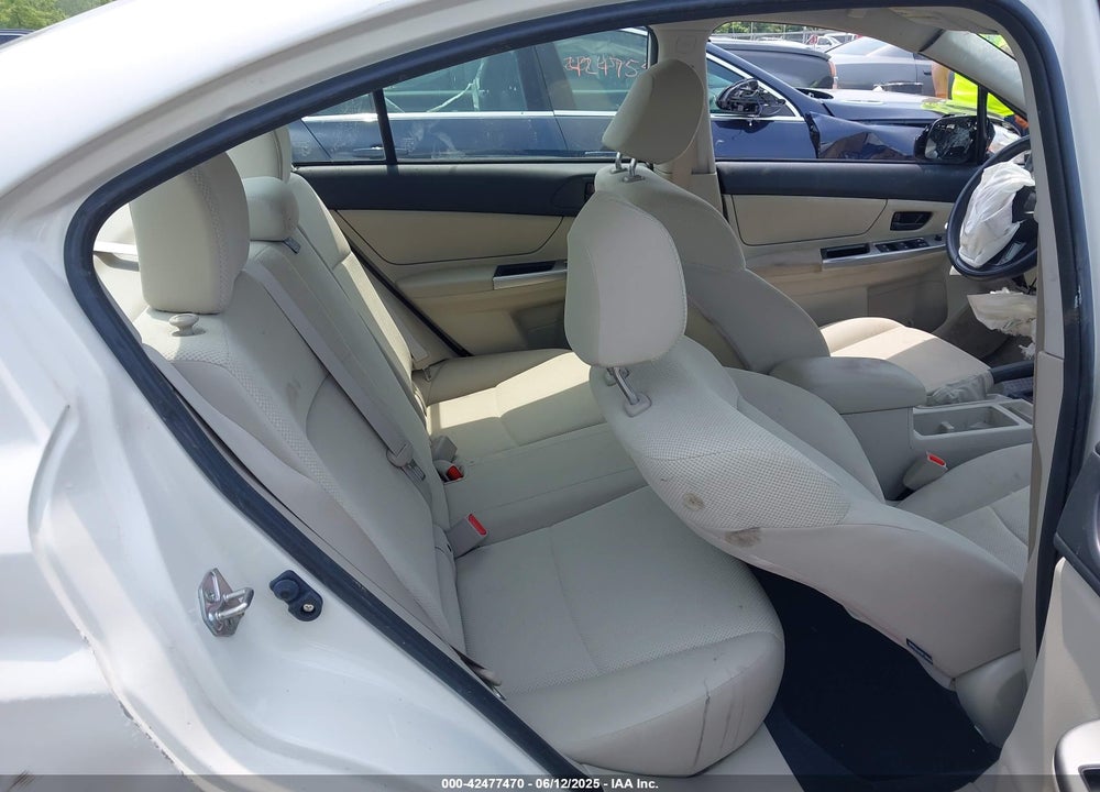 2015 SUBARU IMPREZA 2.0I (M5) VIN: JF1GJAA67FG021860