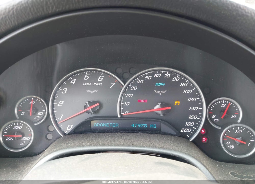 2006 CHEVROLET CORVETTE VIN: 1G1YY25UX65118371