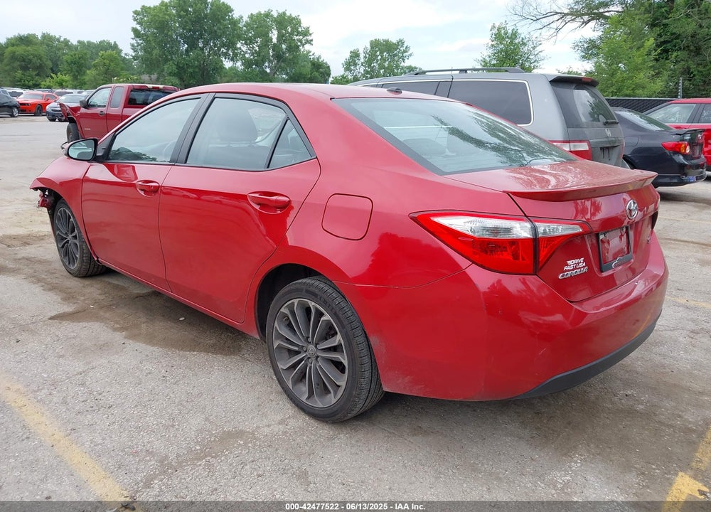 2015 TOYOTA COROLLA VIN: 2T1BURHE3FC389555