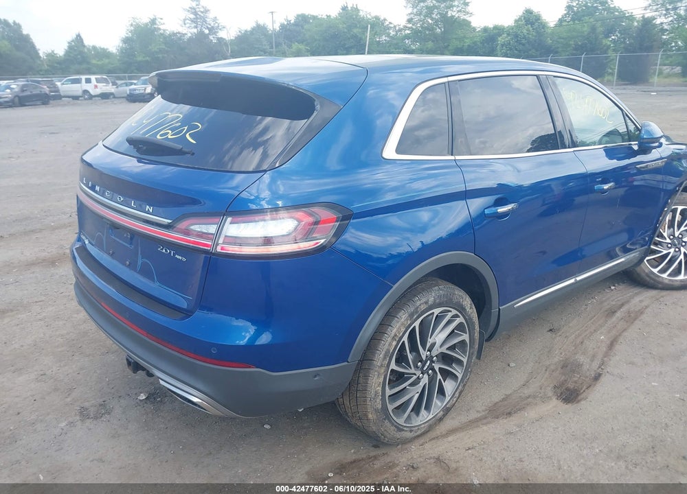 2020 LINCOLN NAUTILUS VIN: 2LMPJ8K95LBL06006