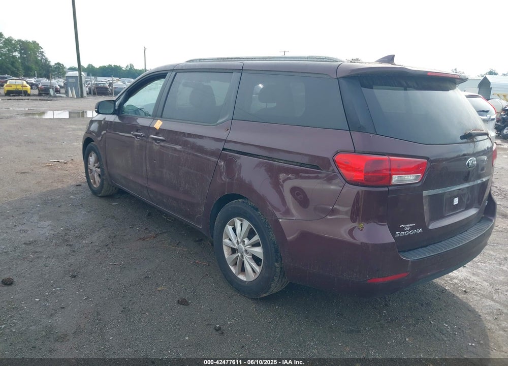 2015 KIA SEDONA LX VIN: KNDMB5C11F6019112