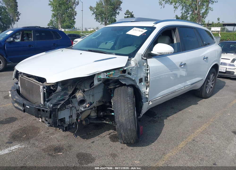 2016 BUICK ENCLAVE LEATHER VIN: 5GAKVBKD9GJ105812