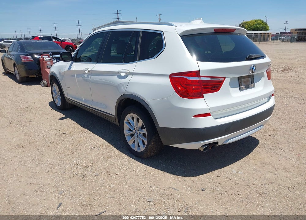 2013 BMW X3 VIN: 5UXWX9C59D0A10857