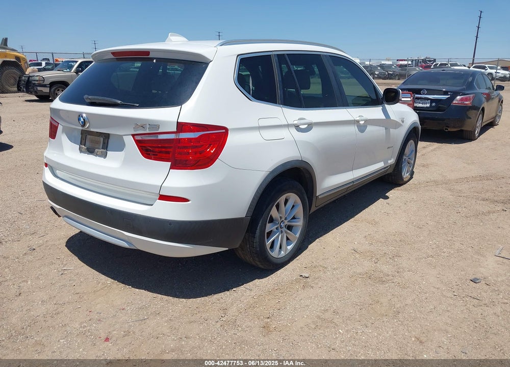 2013 BMW X3 VIN: 5UXWX9C59D0A10857