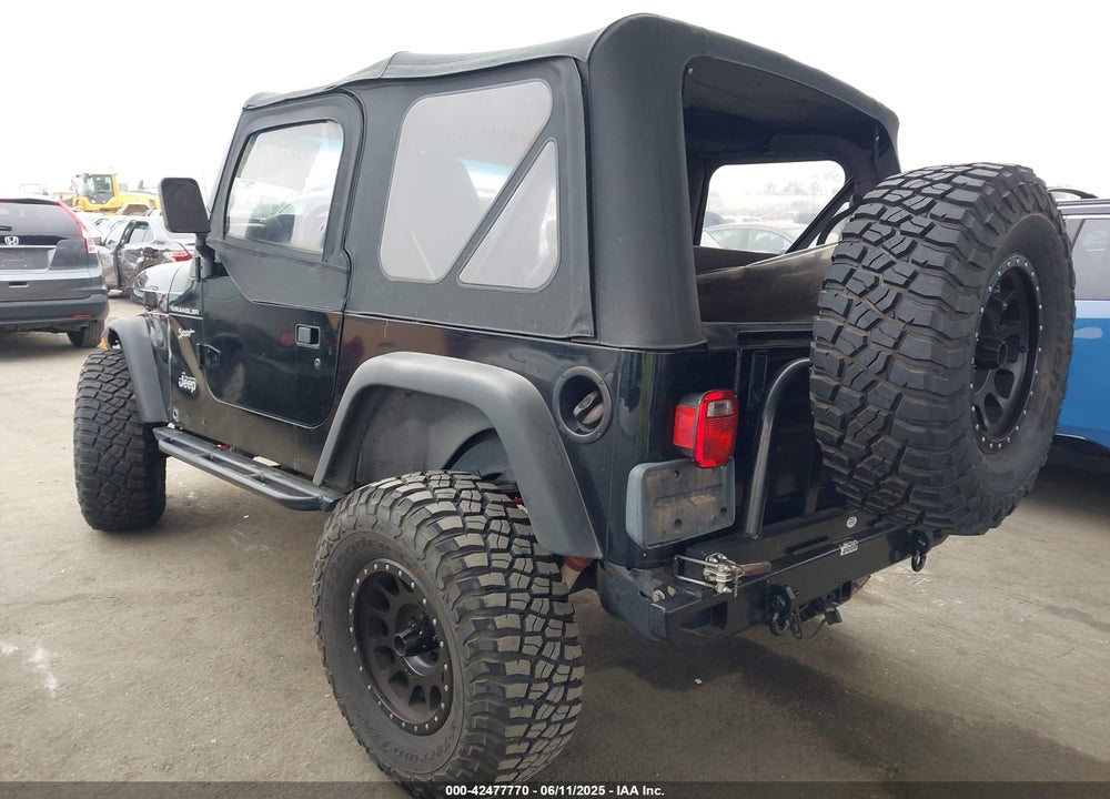 2002 JEEP WRANGLER / VIN: 1J4FA49S02P705470