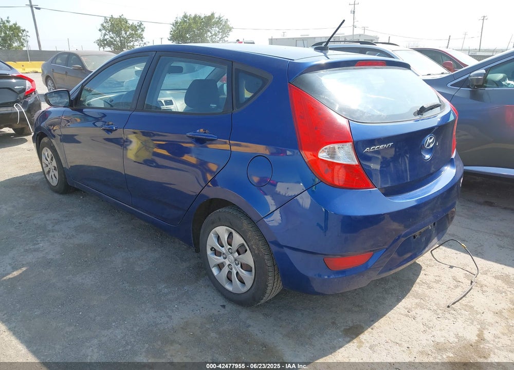 2016 HYUNDAI ACCENT SE VIN: KMHCT5AE1GU255301