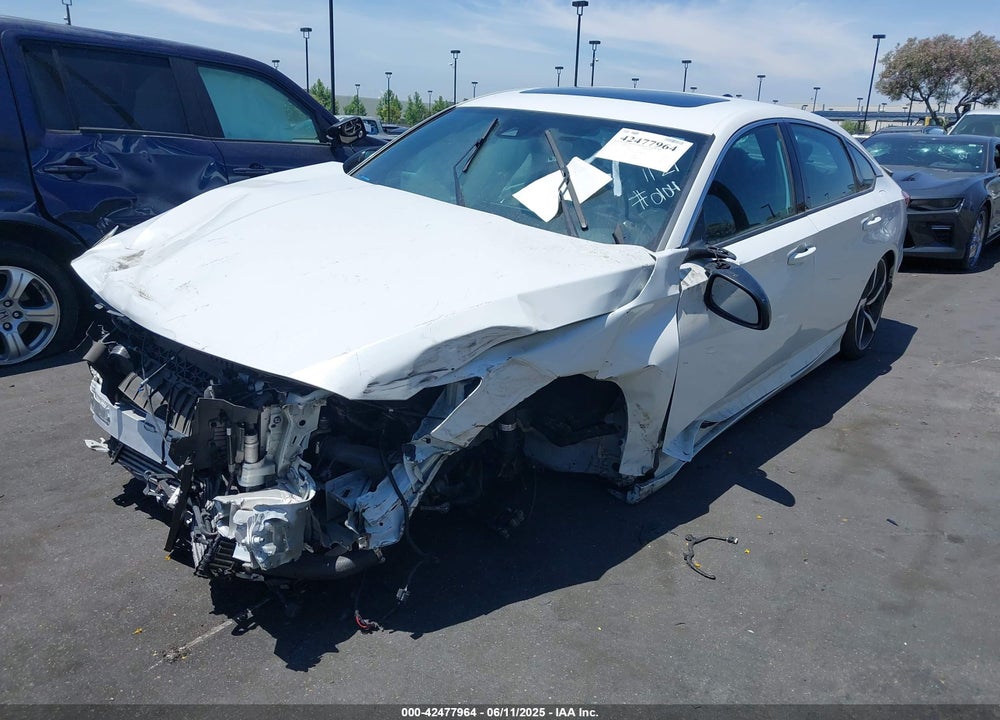 2021 HONDA ACCORD SPORT 2.0T VIN: 1HGCV2F34MA020104
