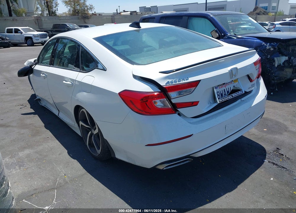 2021 HONDA ACCORD SPORT 2.0T VIN: 1HGCV2F34MA020104