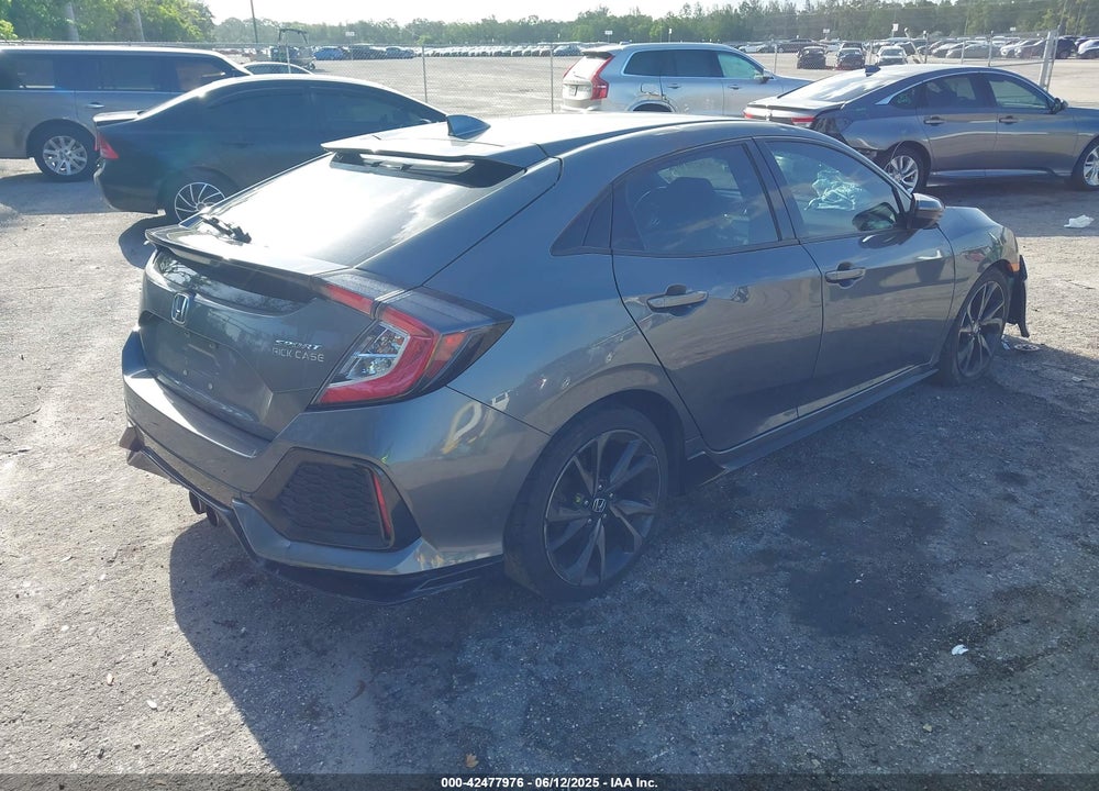 2018 HONDA CIVIC SPORT VIN: SHHFK7H49JU207072