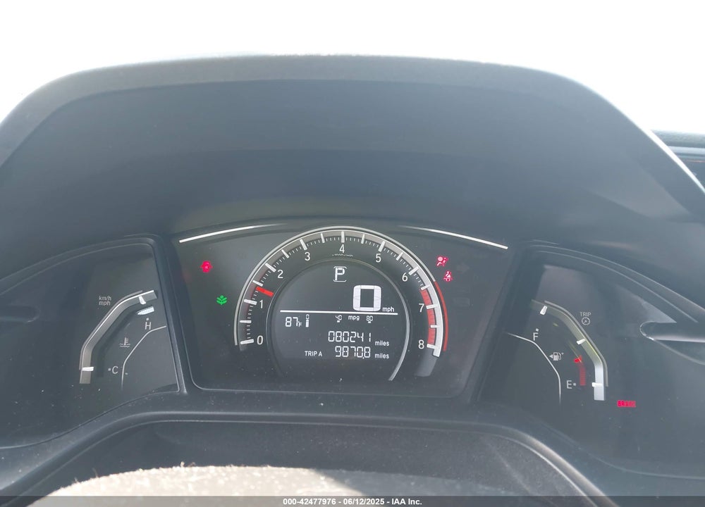 2018 HONDA CIVIC SPORT VIN: SHHFK7H49JU207072