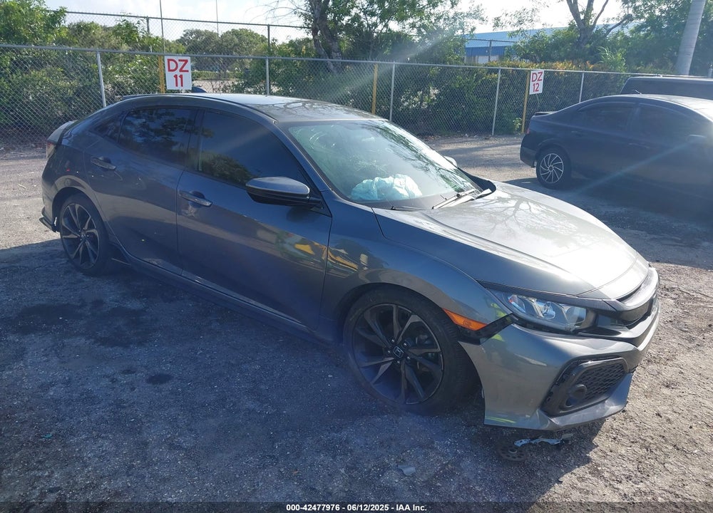 2018 HONDA CIVIC SPORT VIN: SHHFK7H49JU207072