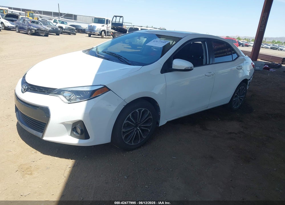 2015 TOYOTA COROLLA VIN: 5YFBURHE4FP215140