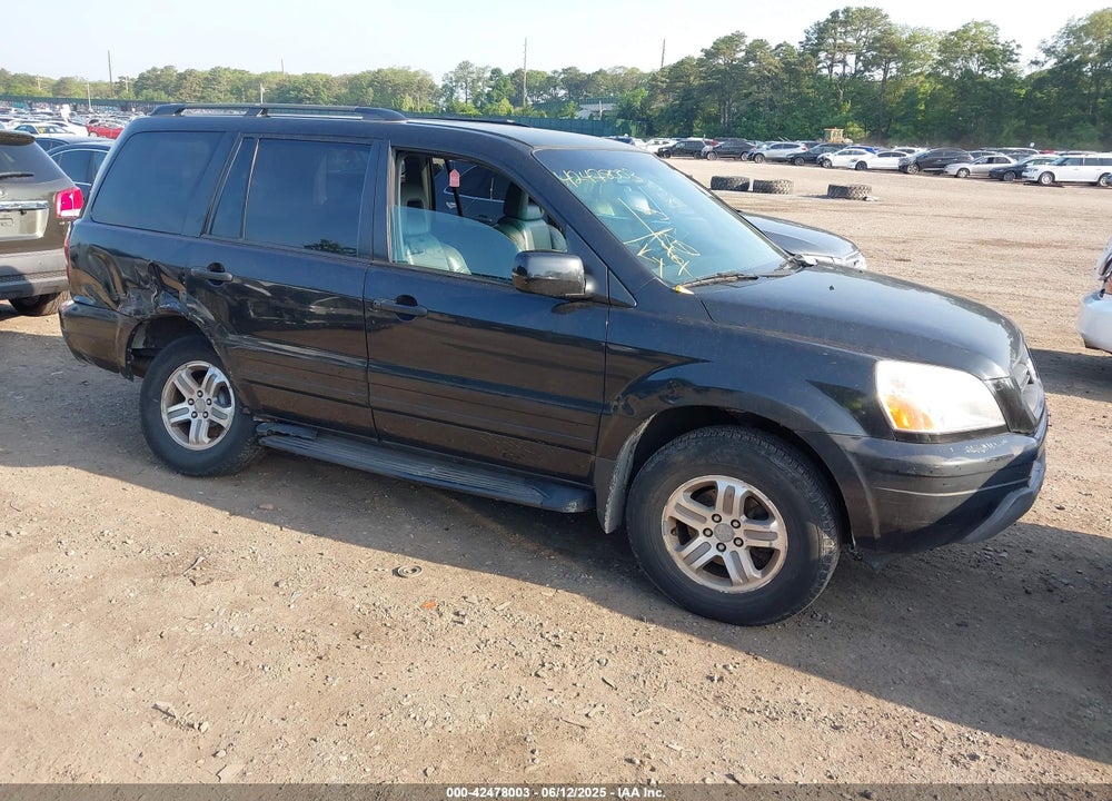 2003 HONDA PILOT EX-L VIN: 2HKYF18763H605799