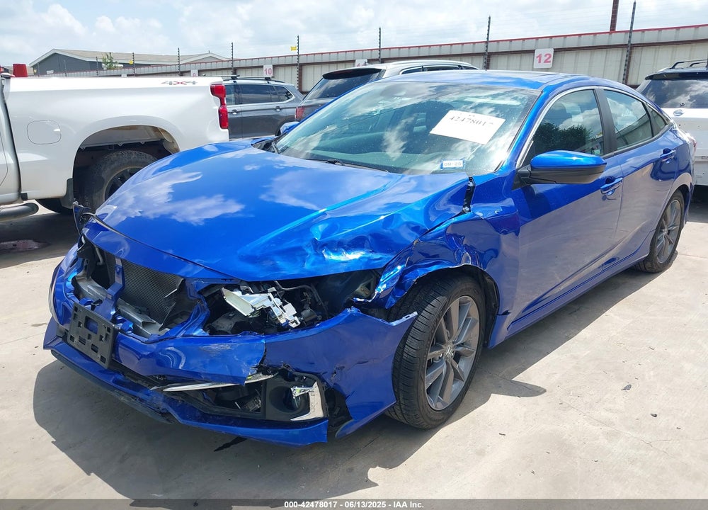 2019 HONDA CIVIC VIN: 19XFC1F32KE015215