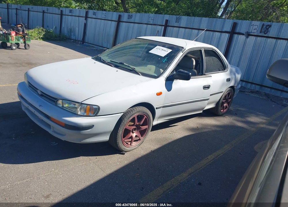 1994 SUBARU IMPREZA L PLUS VIN: JF1GC2357RH540295