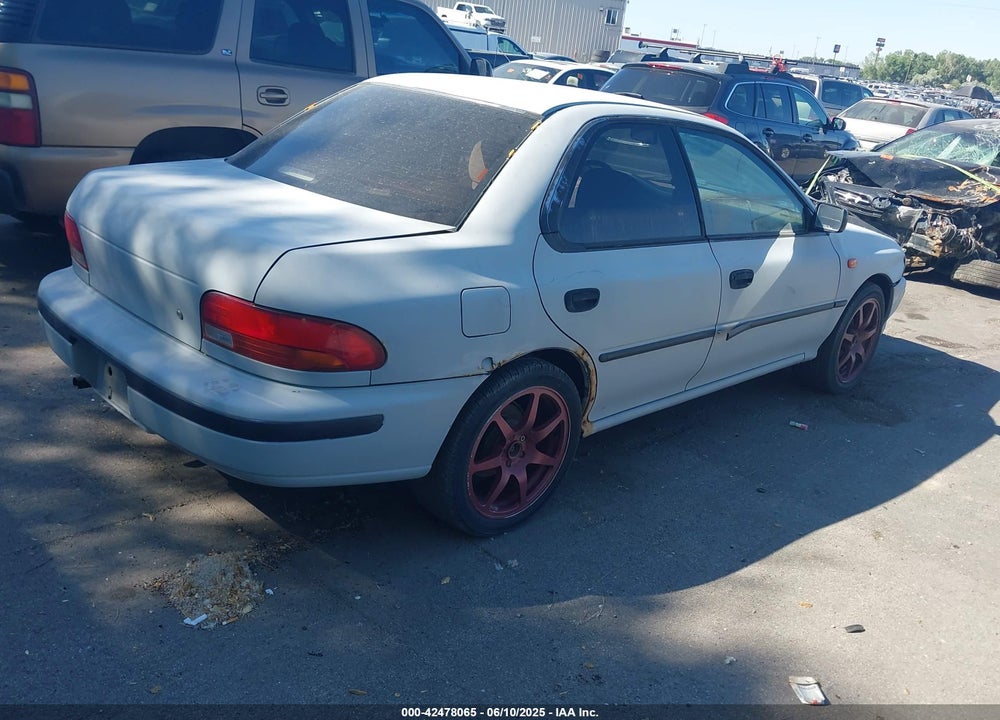 1994 SUBARU IMPREZA L PLUS VIN: JF1GC2357RH540295
