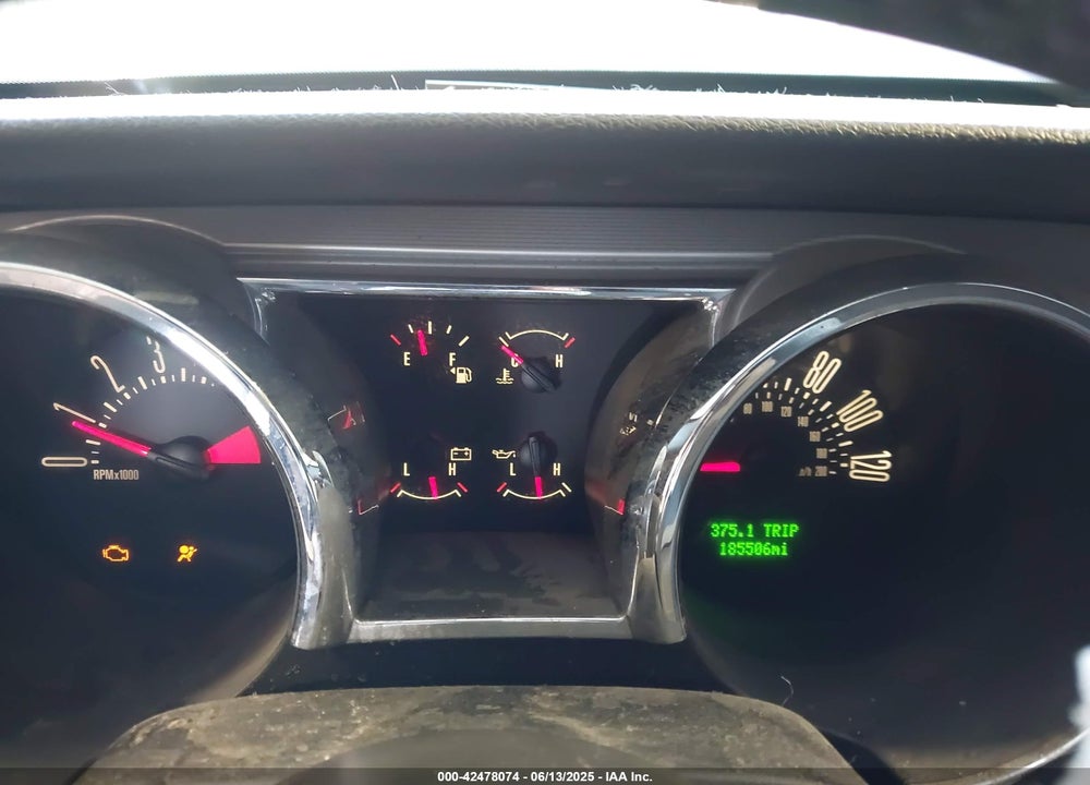 2009 FORD MUSTANG VIN: 1ZVHT80N595135556