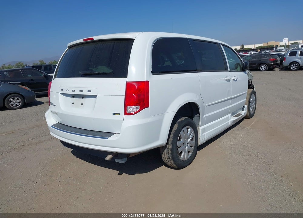 2014 DODGE GRAND CARAVAN SE VIN: 2C7WDGBG5ER432200