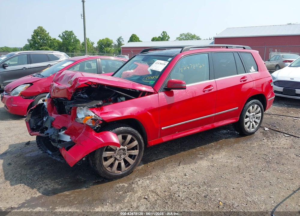 2011 MERCEDES-BENZ GLK VIN: WDCGG5GB9BF550578