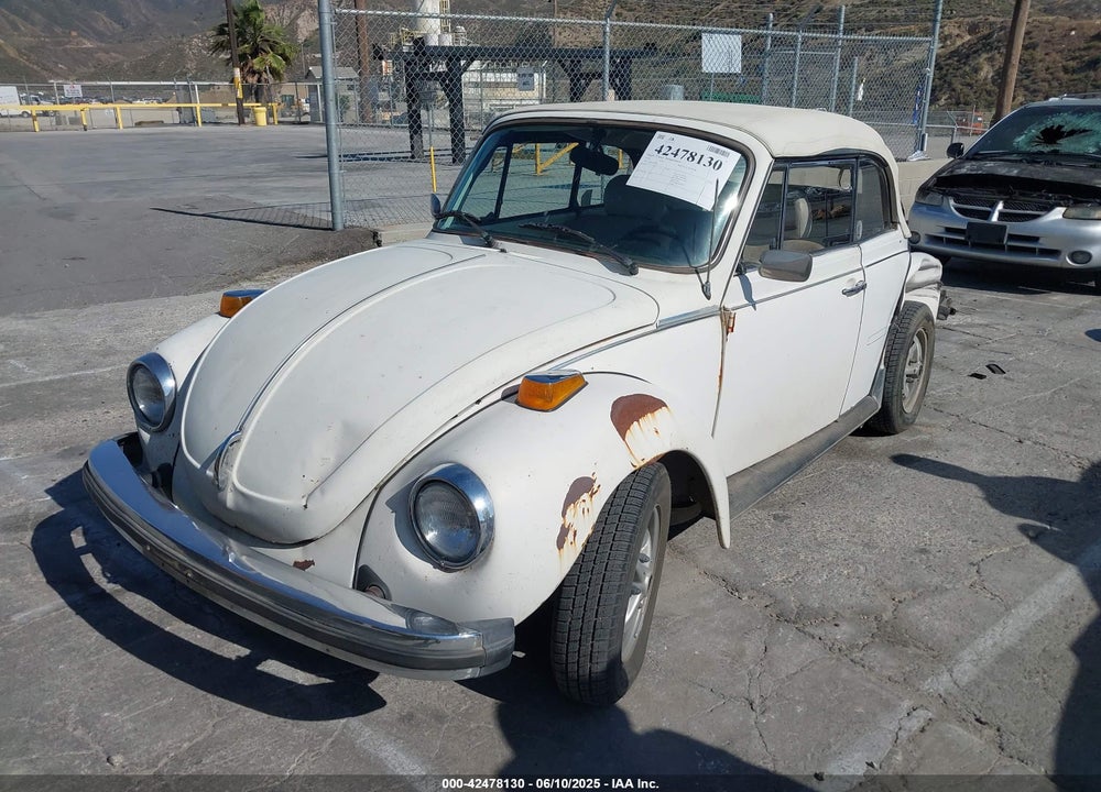 1978 VW BEETLE SUPER VIN: 1582021808