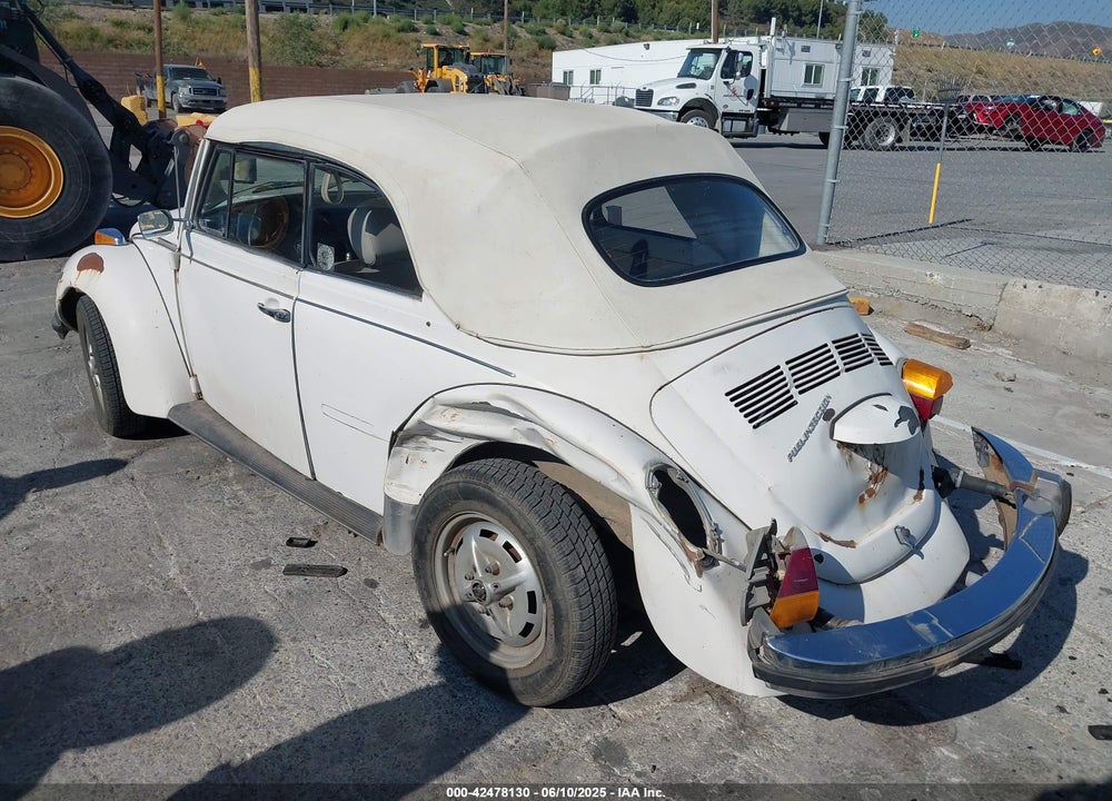 1978 VW BEETLE SUPER VIN: 1582021808