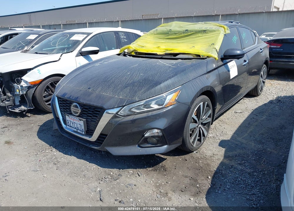 2022 NISSAN ALTIMA PLATINUM INTELLIGENT AWD VIN: 1N4BL4FW5NN312768