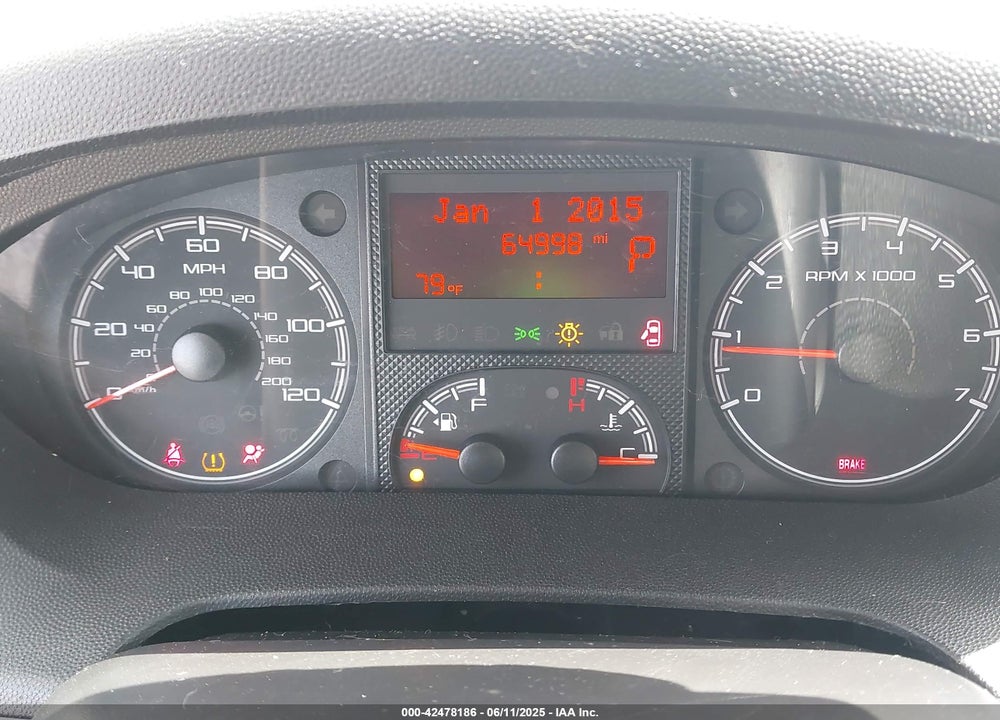 2015 RAM PROMASTER 3500 HIGH ROOF VIN: 3C6URVHG1FE514209