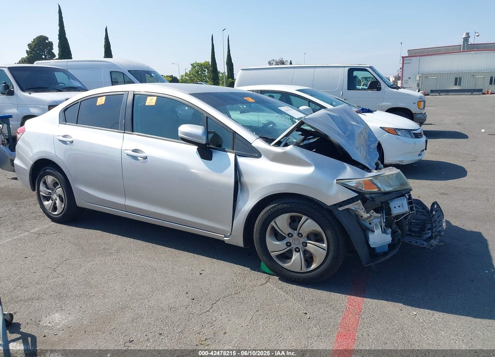 2015 HONDA CIVIC LX VIN: 19XFB2F56FE205910