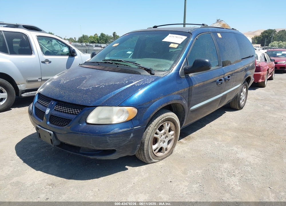 2002 DODGE GRAND CARAVAN EX VIN: 2B8GP74L92R529717