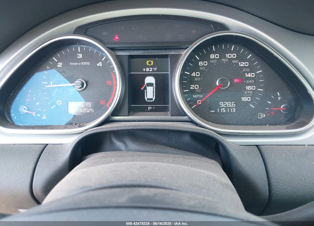 2013 AUDI Q7 VIN: WA1VMAFE9DD011297