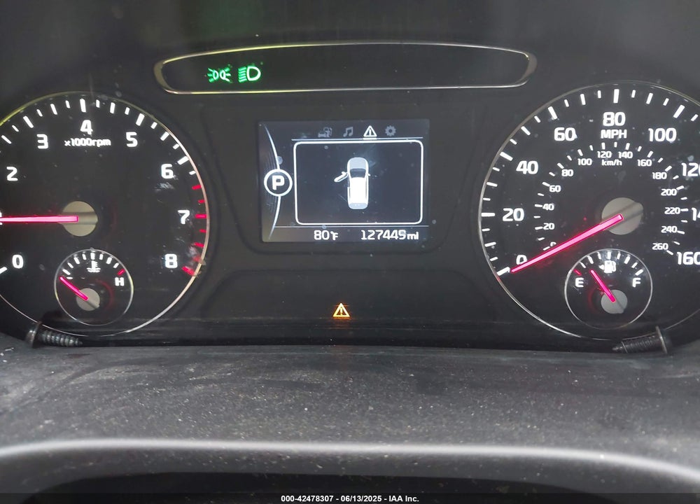 2016 KIA SORENTO VIN: 5XYPG4A38GG008541