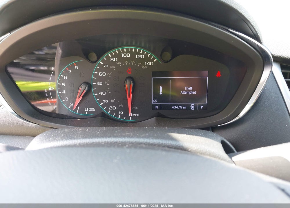 2020 CHEVROLET TRAX VIN: KL7CJPSB9LB011487