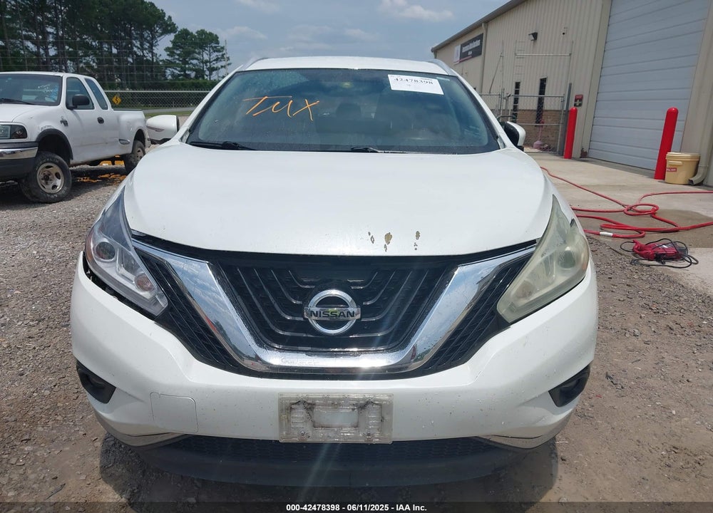 2015 NISSAN MURANO SL VIN: 5N1AZ2MG6FN258074