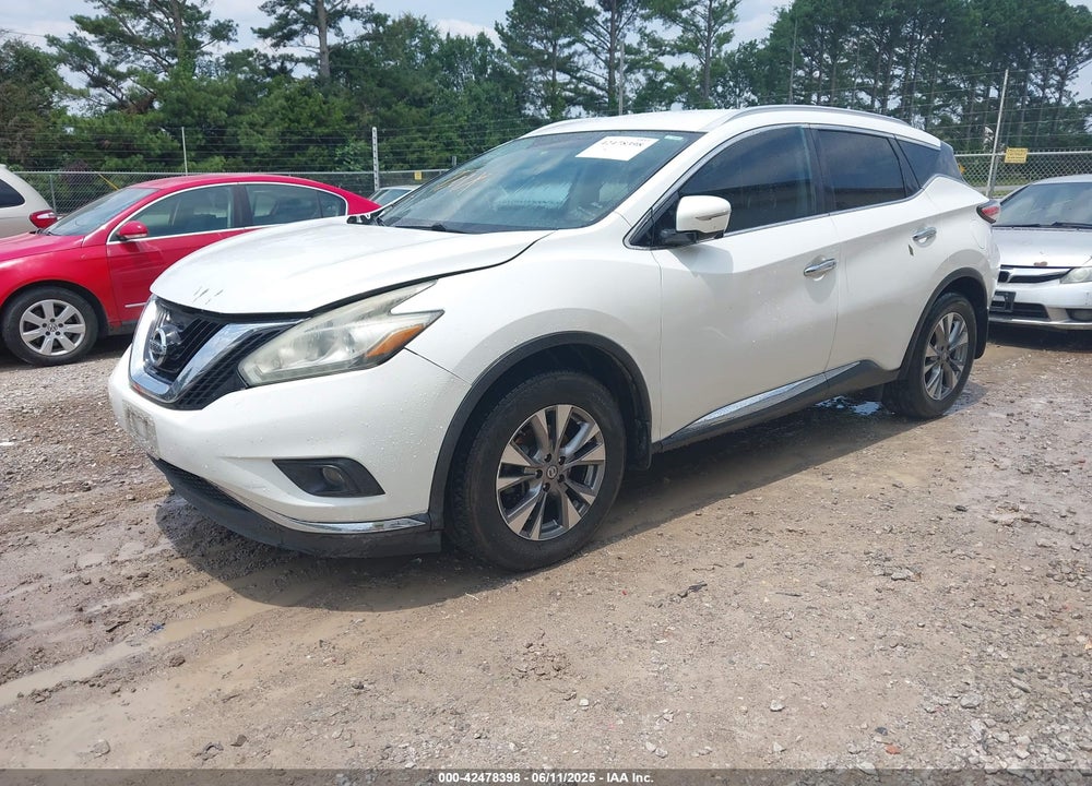 2015 NISSAN MURANO SL VIN: 5N1AZ2MG6FN258074
