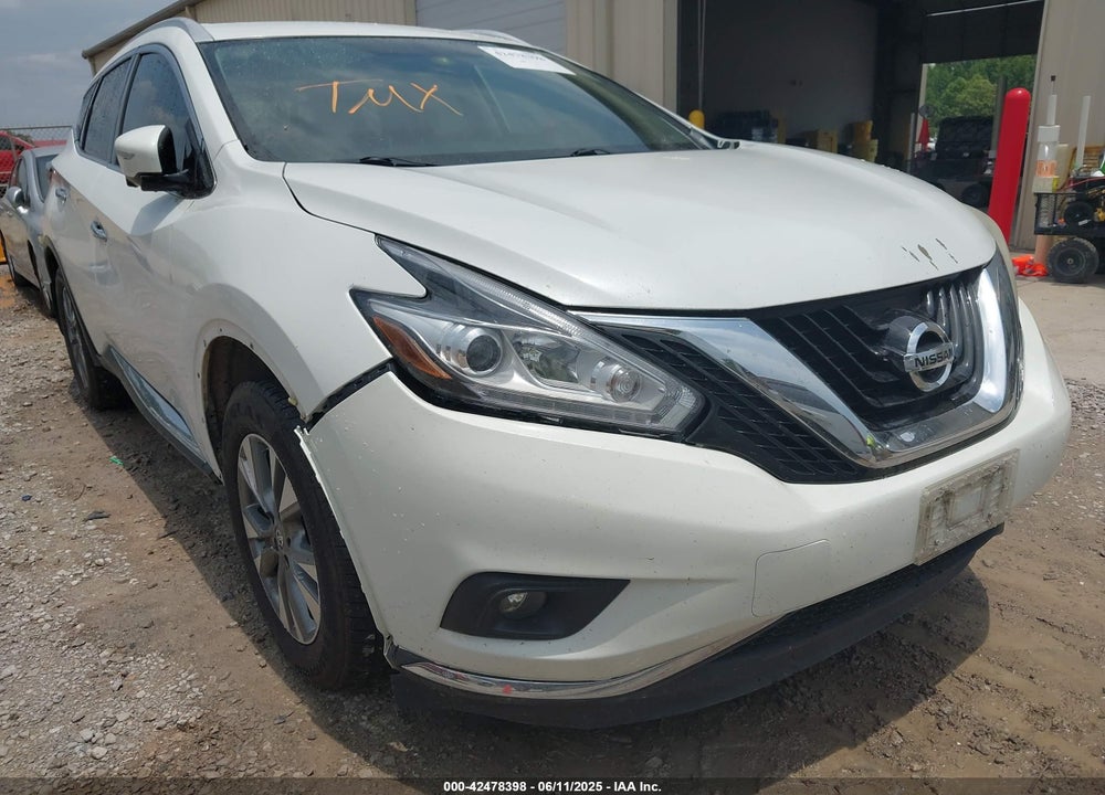 2015 NISSAN MURANO SL VIN: 5N1AZ2MG6FN258074